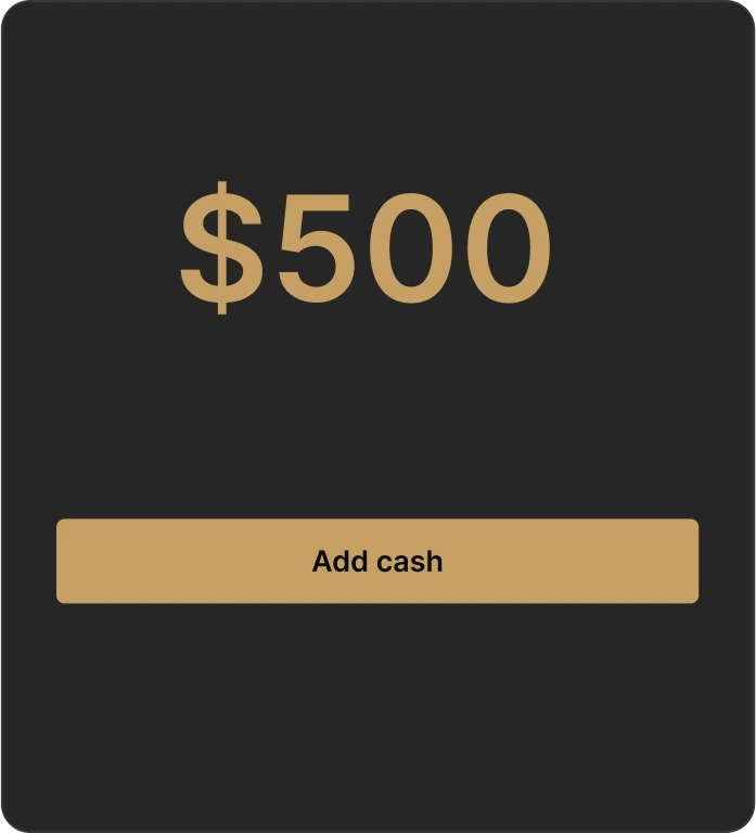 Step 2: Adding funds to Equinoxex account